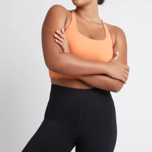 Fashion Aje ATHLETICA Long Bike Shorts 606 Black/Tangerine Orange