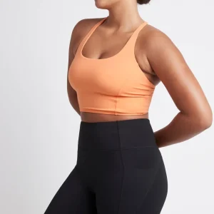 Fashion Aje ATHLETICA Long Bike Shorts 606 Black/Tangerine Orange