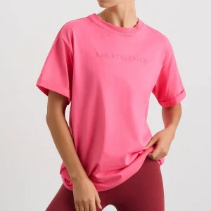 Outlet Aje ATHLETICA Long Classic Tee 102 Rouge Pink