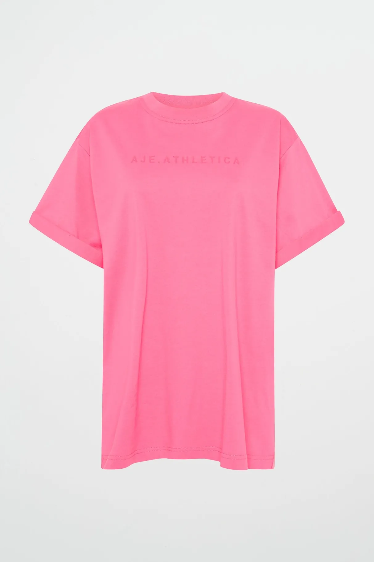 long_classic_tee__1.webp Outlet Aje ATHLETICA Long Classic Tee 102 Rouge Pink