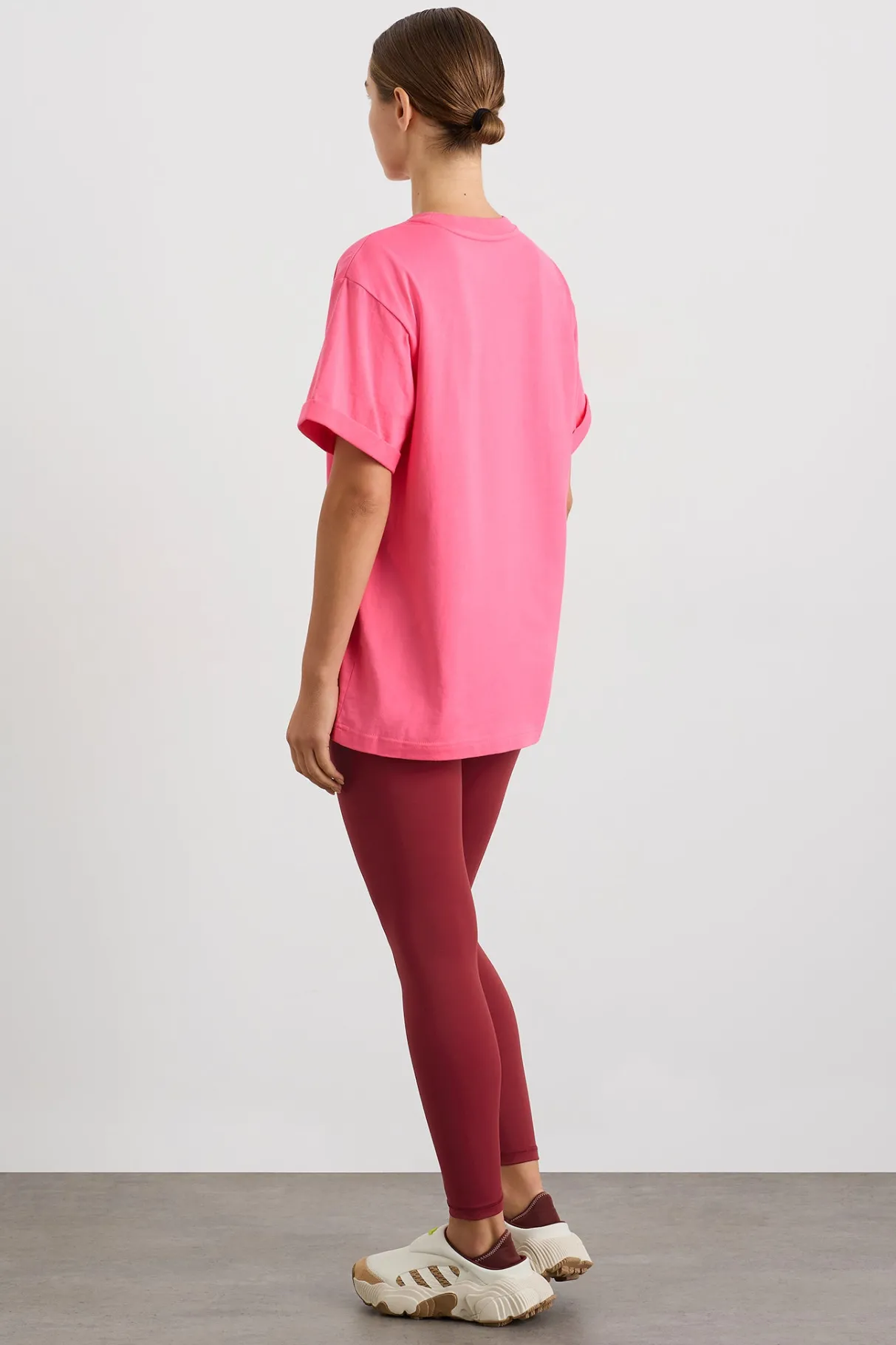 long_classic_tee__5.webp Outlet Aje ATHLETICA Long Classic Tee 102 Rouge Pink