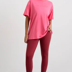 Outlet Aje ATHLETICA Long Classic Tee 102 Rouge Pink