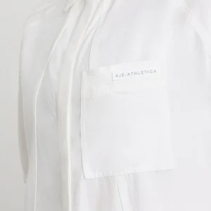 Online Aje ATHLETICA Long Line Shirt 425 White