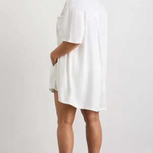 Online Aje ATHLETICA Long Line Shirt 425 White