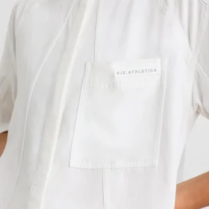 Online Aje ATHLETICA Long Line Shirt 425 White