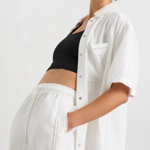 Online Aje ATHLETICA Long Line Shirt 425 White