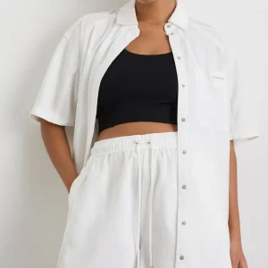 Online Aje ATHLETICA Long Line Shirt 425 White