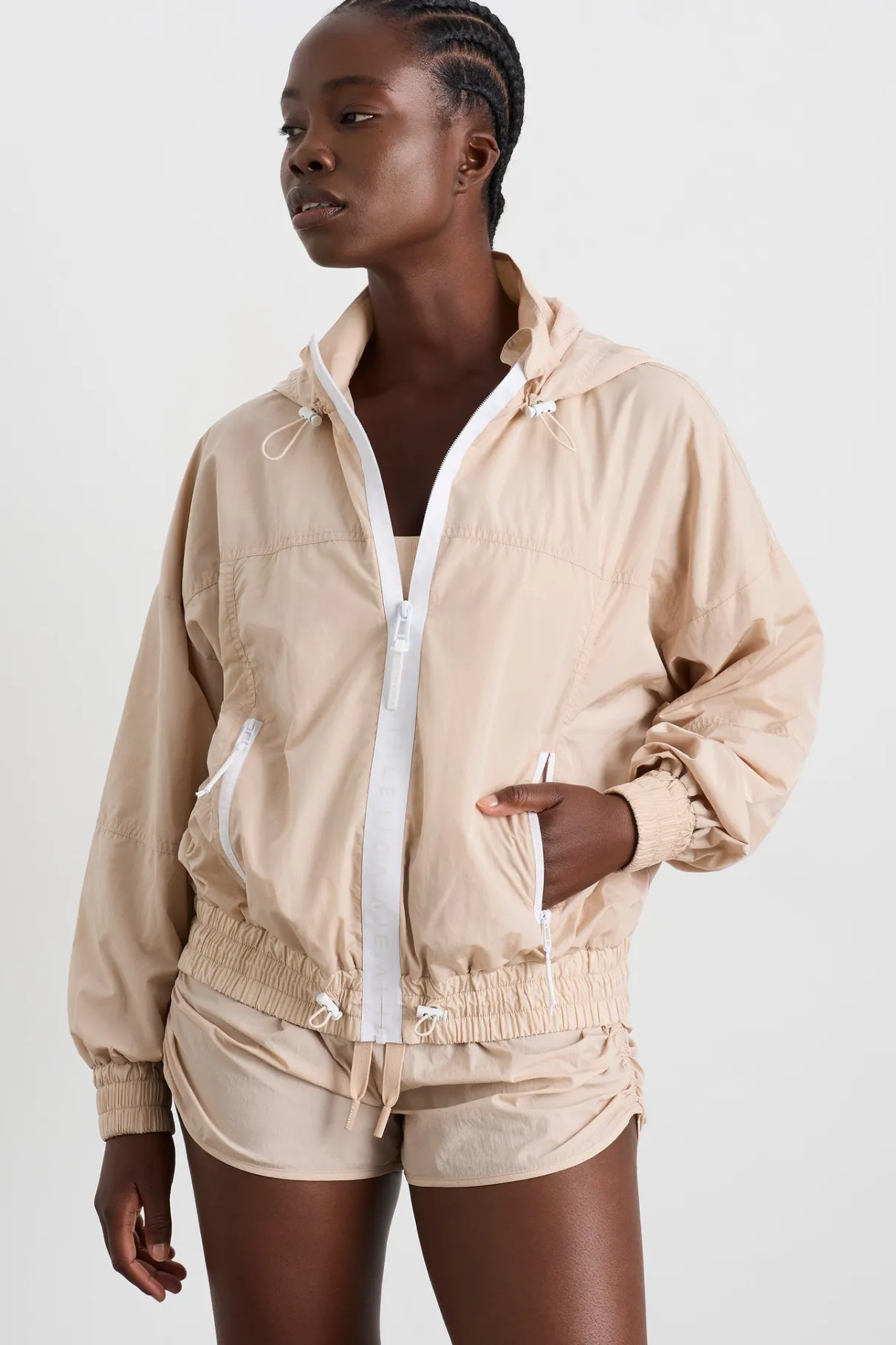 long_line_spray_jacket_0.webp Shop Aje ATHLETICA Long Line Spray Jacket Latte Beige