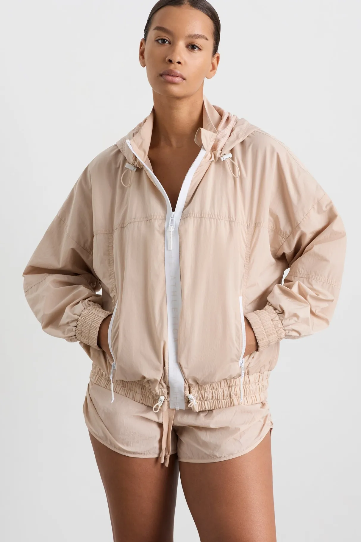 long_line_spray_jacket_6.webp Shop Aje ATHLETICA Long Line Spray Jacket Latte Beige