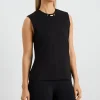 Flash Sale Aje ATHLETICA Long Line Tank 101 Black