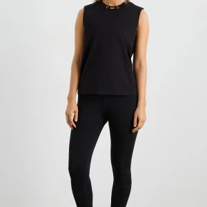 Flash Sale Aje ATHLETICA Long Line Tank 101 Black