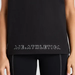 Store Aje ATHLETICA Long Line Tank 155 Black