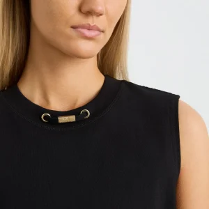 Flash Sale Aje ATHLETICA Long Line Tank 101 Black