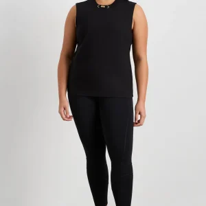 Flash Sale Aje ATHLETICA Long Line Tank 101 Black