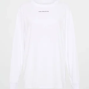 Cheap Aje ATHLETICA Long Sleeve Logo Tee 127 White