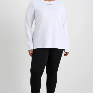 Cheap Aje ATHLETICA Long Sleeve Logo Tee 127 White