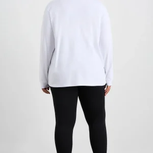 Cheap Aje ATHLETICA Long Sleeve Logo Tee 127 White