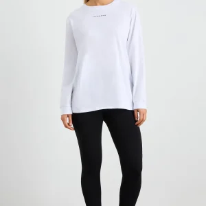 Cheap Aje ATHLETICA Long Sleeve Logo Tee 127 White