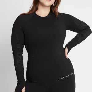 Cheap Aje ATHLETICA Long Sleeve Training T-Shirt 110 Black