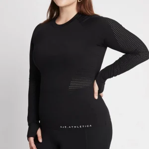 Cheap Aje ATHLETICA Long Sleeve Training T-Shirt 110 Black