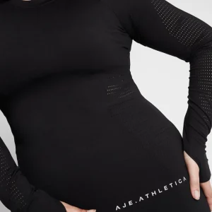 Cheap Aje ATHLETICA Long Sleeve Training T-Shirt 110 Black