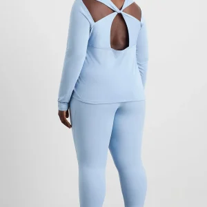 Flash Sale Aje ATHLETICA Long Sleeve Twist Tee 121 Steel Blue
