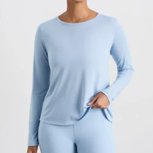 Flash Sale Aje ATHLETICA Long Sleeve Twist Tee 121 Steel Blue