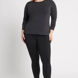 Store Aje ATHLETICA Long Sleeve Yoga Top 121 Black