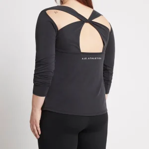 Store Aje ATHLETICA Long Sleeve Yoga Top 121 Black
