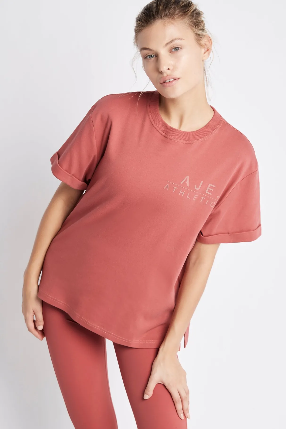 long_tshirt__0.webp Best Aje ATHLETICA Long T-Shirt 003 Dusty Rose