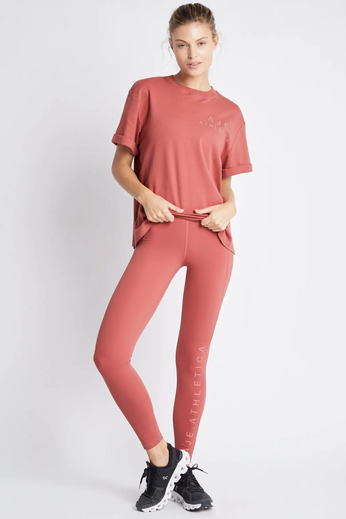 long_tshirt__5.webp Best Aje ATHLETICA Long T-Shirt 003 Dusty Rose