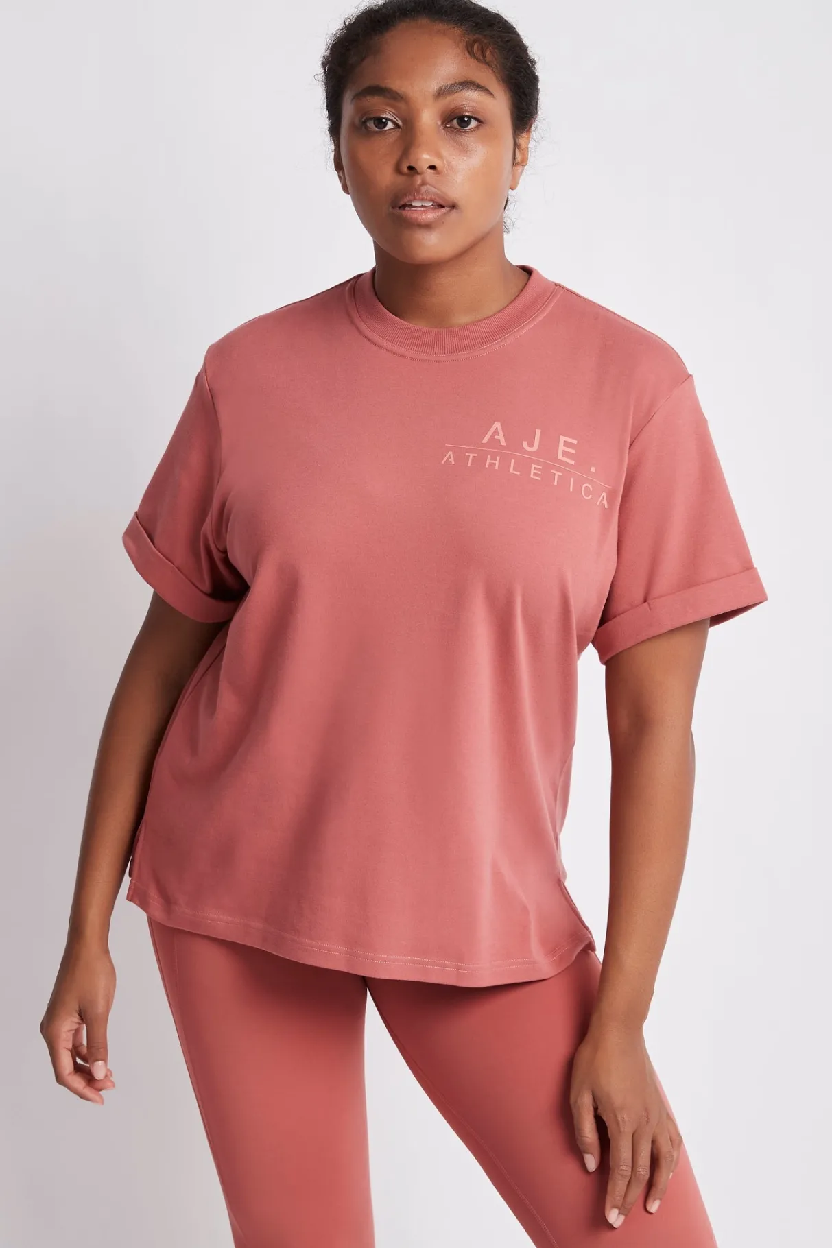 long_tshirt__6.webp Best Aje ATHLETICA Long T-Shirt 003 Dusty Rose