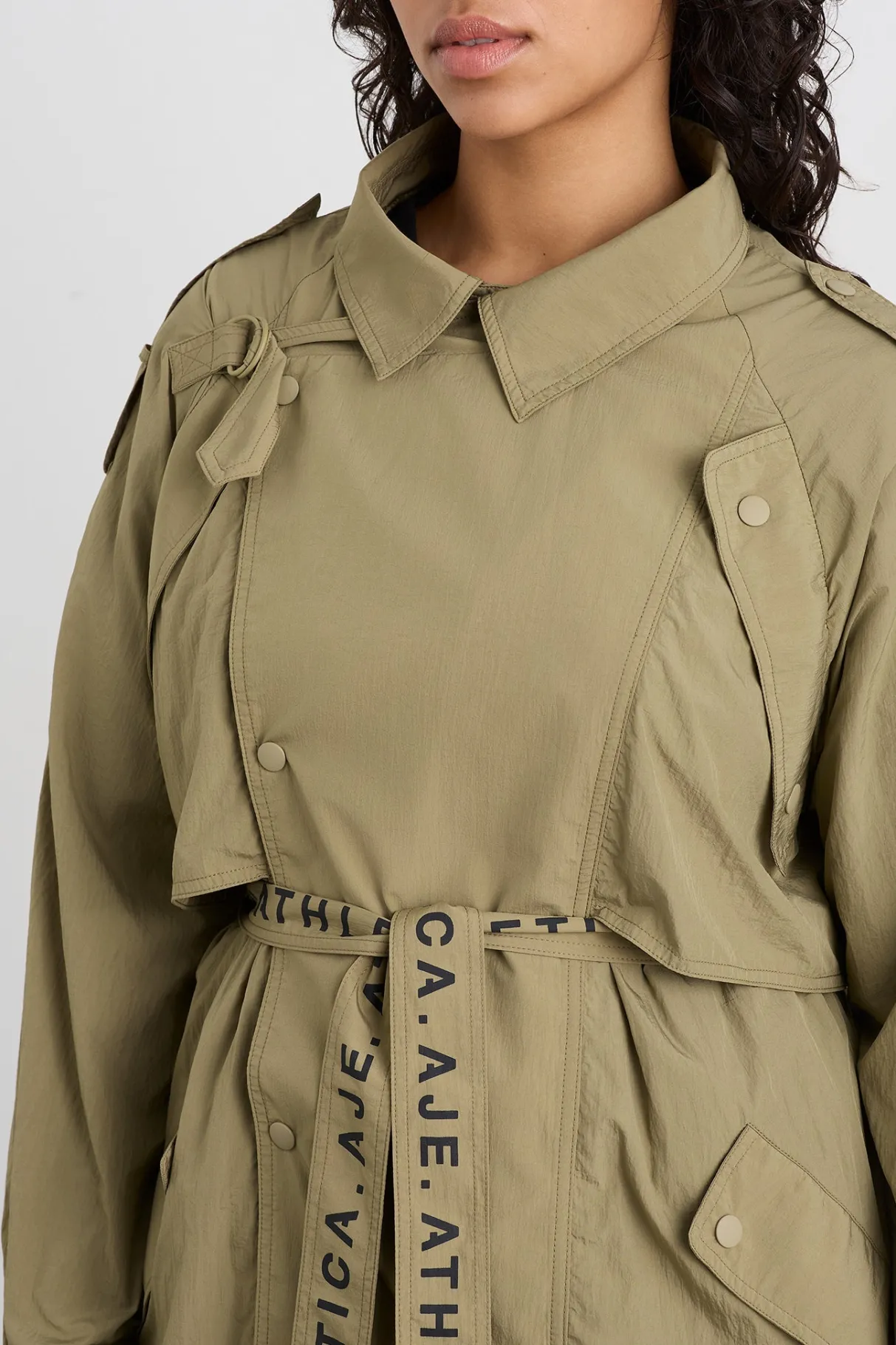 longline_belted_trench__8.webp Fashion Aje ATHLETICA Longline Belted Trench 703 Soft Khaki/Black