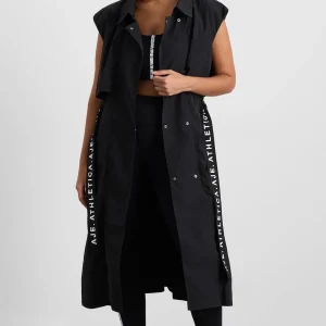 Cheap Aje ATHLETICA Longline Belted Vest 703 Black