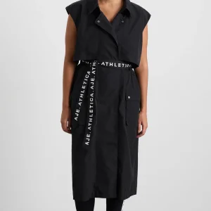 Cheap Aje ATHLETICA Longline Belted Vest 703 Black