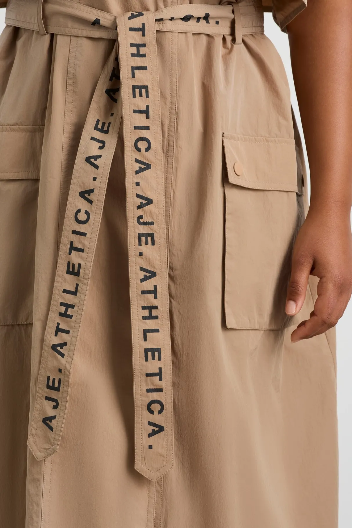 longline_belted_vest__10.webp Online Aje ATHLETICA Longline Belted Vest 703 Natural Tan