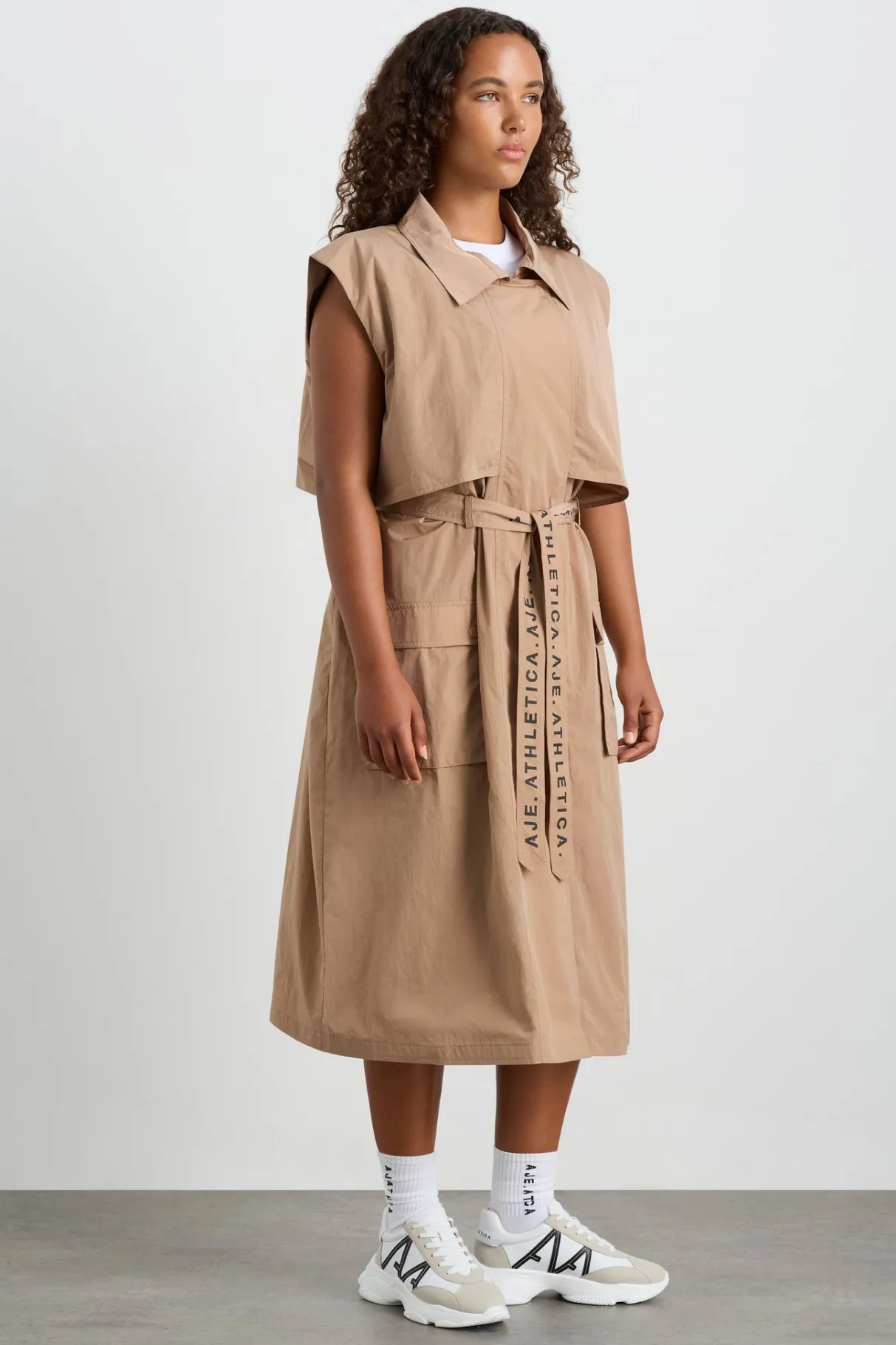 longline_belted_vest__11.webp Online Aje ATHLETICA Longline Belted Vest 703 Natural Tan