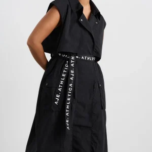 Cheap Aje ATHLETICA Longline Belted Vest 703 Black