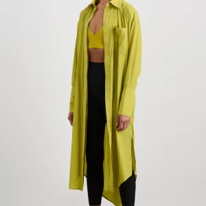 Cheap Aje ATHLETICA Longline Oversized Shirt 441 Solar Blaze