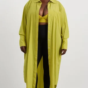 Cheap Aje ATHLETICA Longline Oversized Shirt 441 Solar Blaze