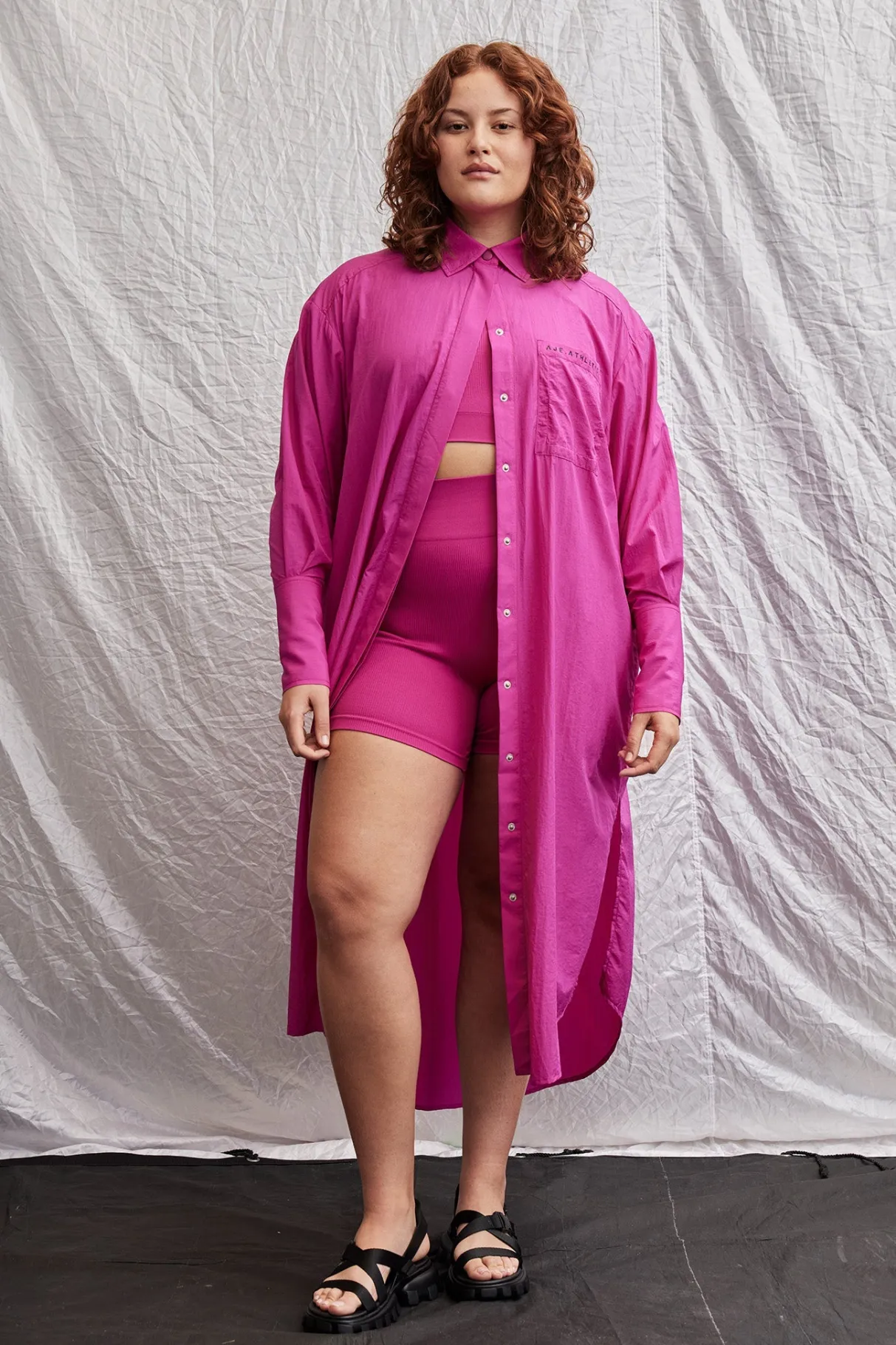 longline_oversized_shirt__15.webp Sale Aje ATHLETICA Longline Oversized Shirt 441 Power Pink