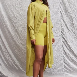 Cheap Aje ATHLETICA Longline Oversized Shirt 441 Solar Blaze