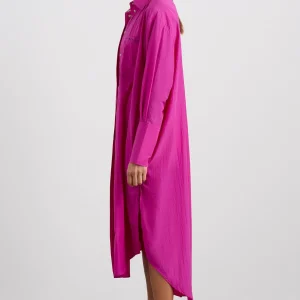 Sale Aje ATHLETICA Longline Oversized Shirt 441 Power Pink