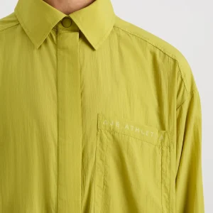 Cheap Aje ATHLETICA Longline Oversized Shirt 441 Solar Blaze