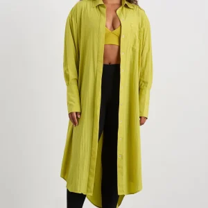 Cheap Aje ATHLETICA Longline Oversized Shirt 441 Solar Blaze