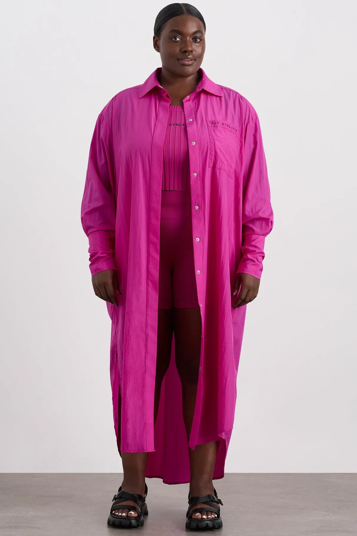 longline_oversized_shirt__9.webp Sale Aje ATHLETICA Longline Oversized Shirt 441 Power Pink