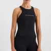 Online Aje ATHLETICA Longline Racer Back Tank 135 Black