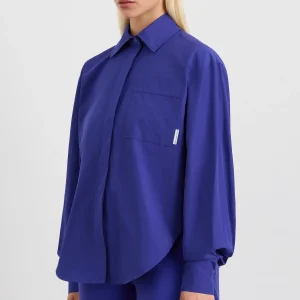 Cheap Aje ATHLETICA Longline Shirt 609 Electric Blue