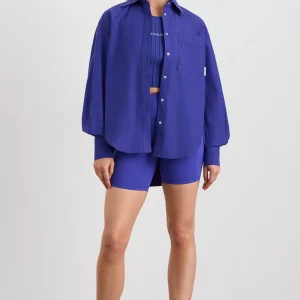 Cheap Aje ATHLETICA Longline Shirt 609 Electric Blue