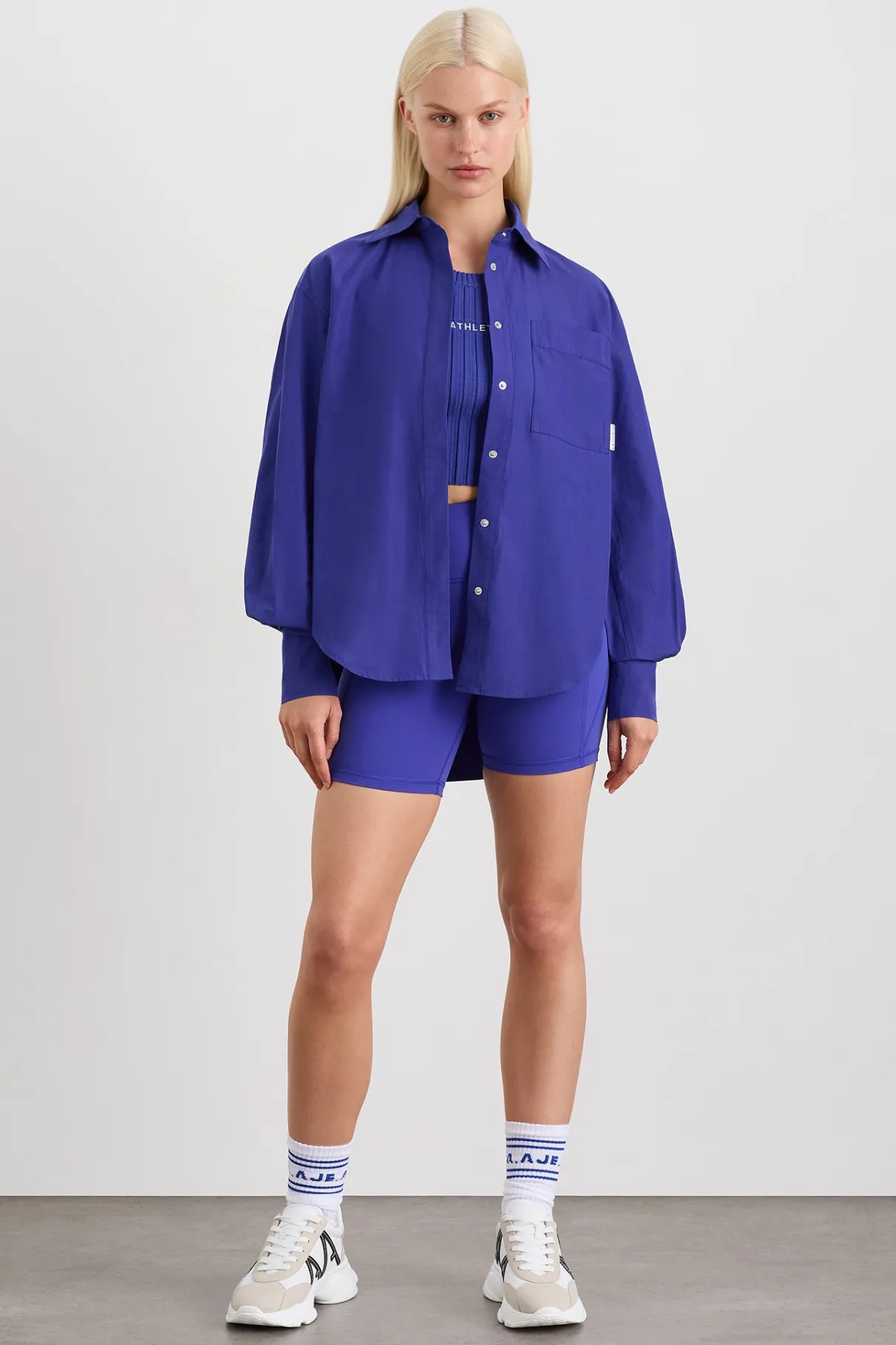 longline_shirt__2.webp Cheap Aje ATHLETICA Longline Shirt 609 Electric Blue